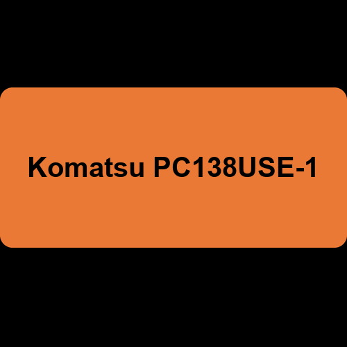 Komatsu PC138USE-1